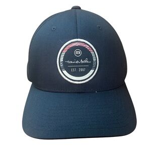 Travis Mathew Yupoong Flexfit Golf Hat Blue L/XL